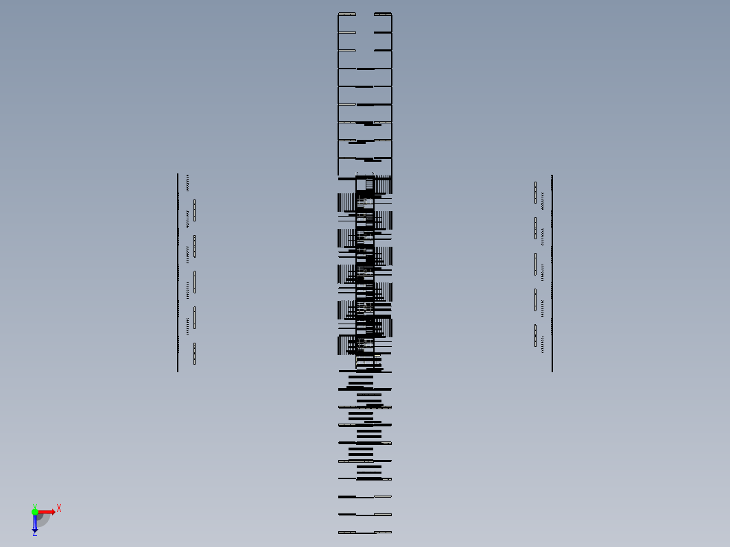 Silo ladder multilevel筒仓阶梯