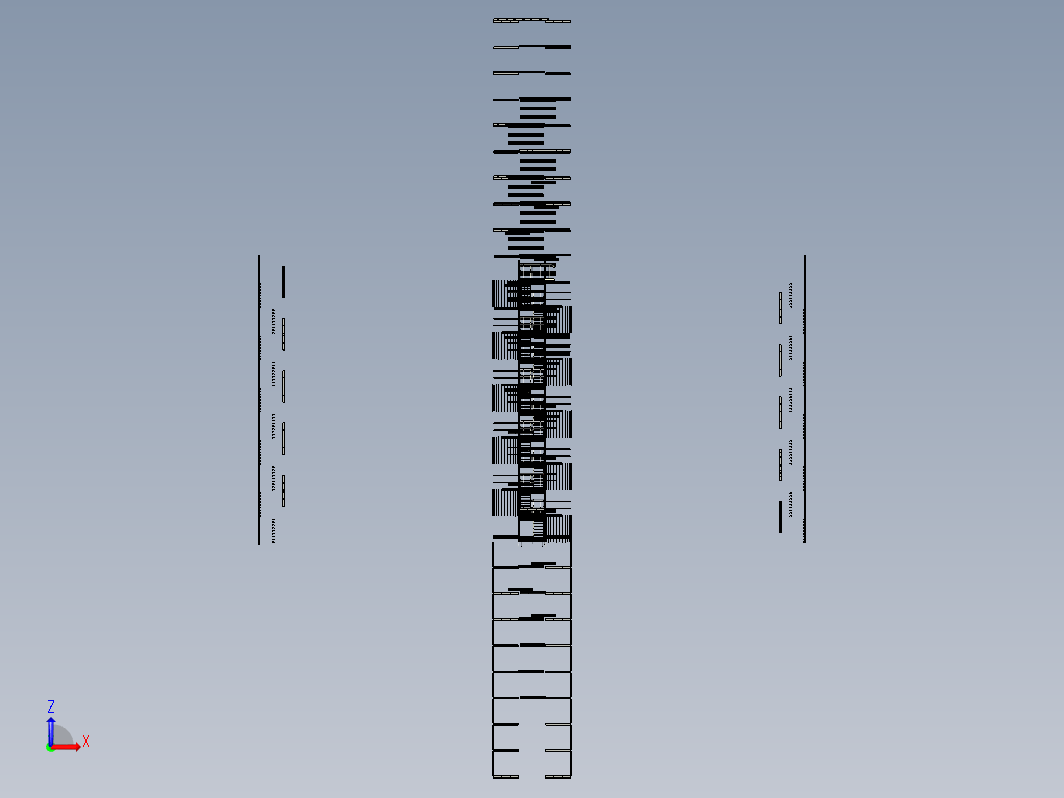 Silo ladder multilevel筒仓阶梯