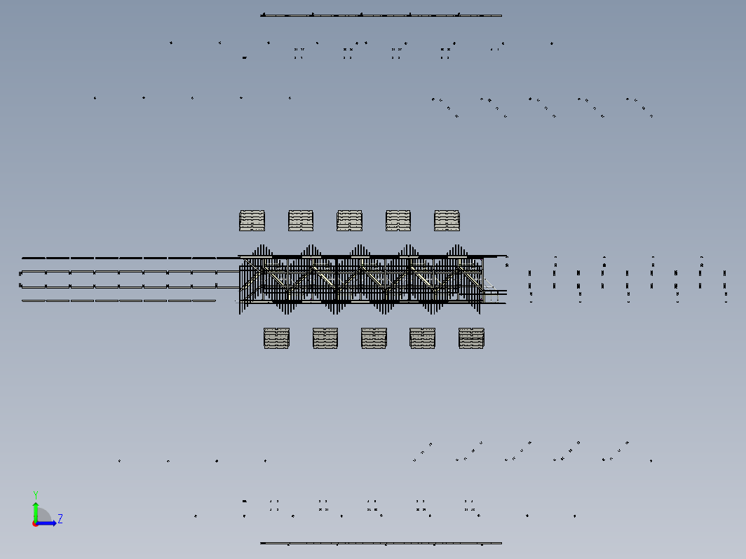 Silo ladder multilevel筒仓阶梯