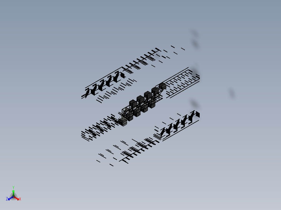 Silo ladder multilevel筒仓阶梯