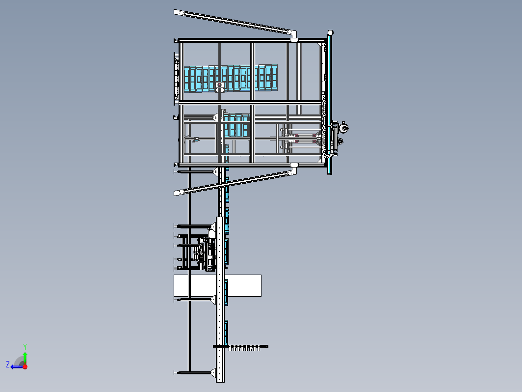 塑料箱堆垛机