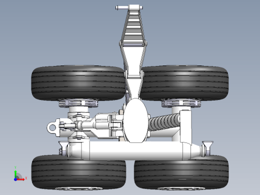 飞机起落架  boeing-747-main-landing-gear STP缩略图