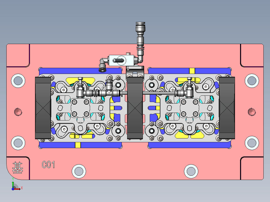 A0701-Woofer box 模内装螺钉治具