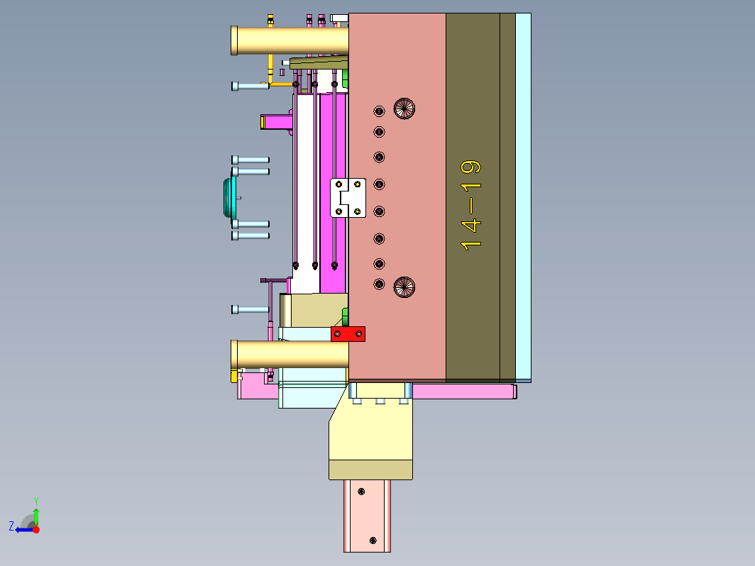 大型汽车模具A19