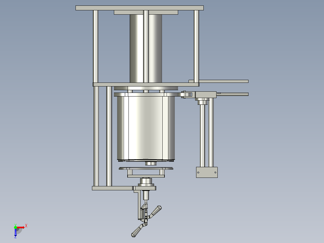 消声器焊接夹具