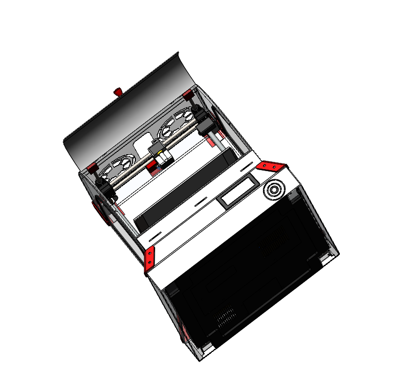 3D Print machine 3D打印机结构
