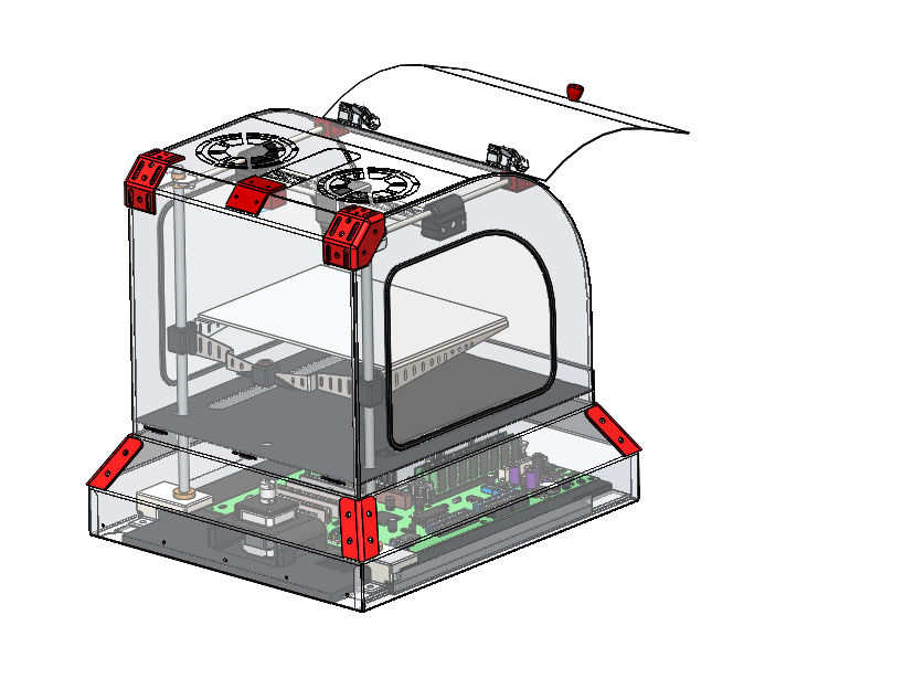 3D Print machine 3D打印机结构