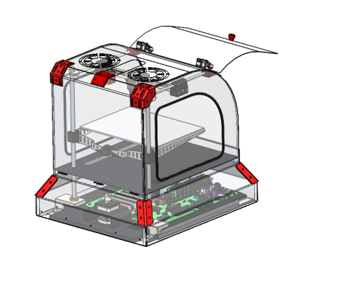 3D Print machine 3D打印机结构缩略图