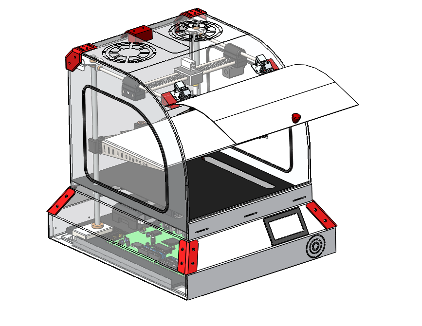 3D Print machine 3D打印机结构