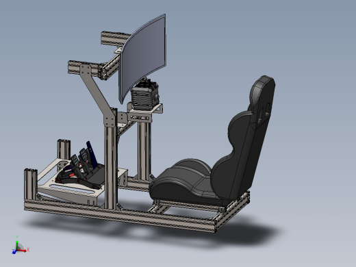 赛车游戏座椅 Racing Rig 4080