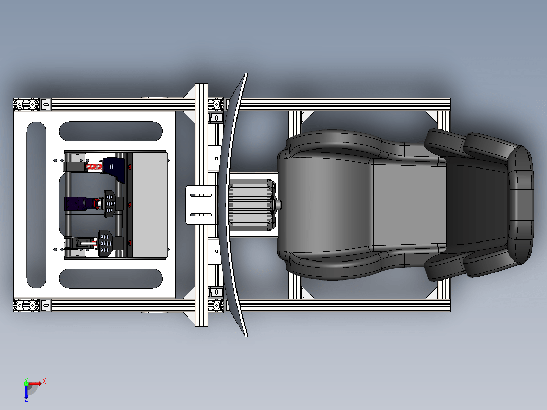 赛车游戏座椅 Racing Rig 4080