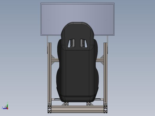 赛车游戏座椅 Racing Rig 4080缩略图