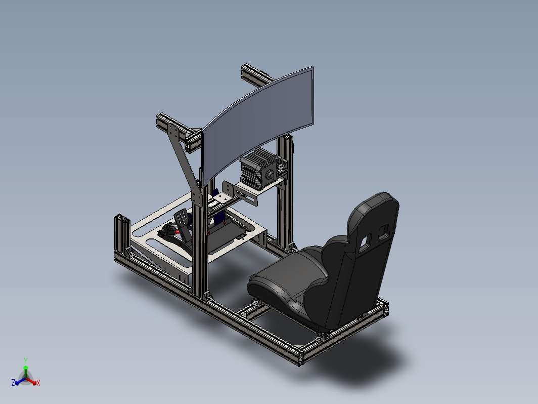 赛车游戏座椅 Racing Rig 4080