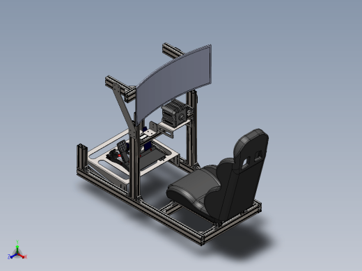 赛车游戏座椅 Racing Rig 4080缩略图