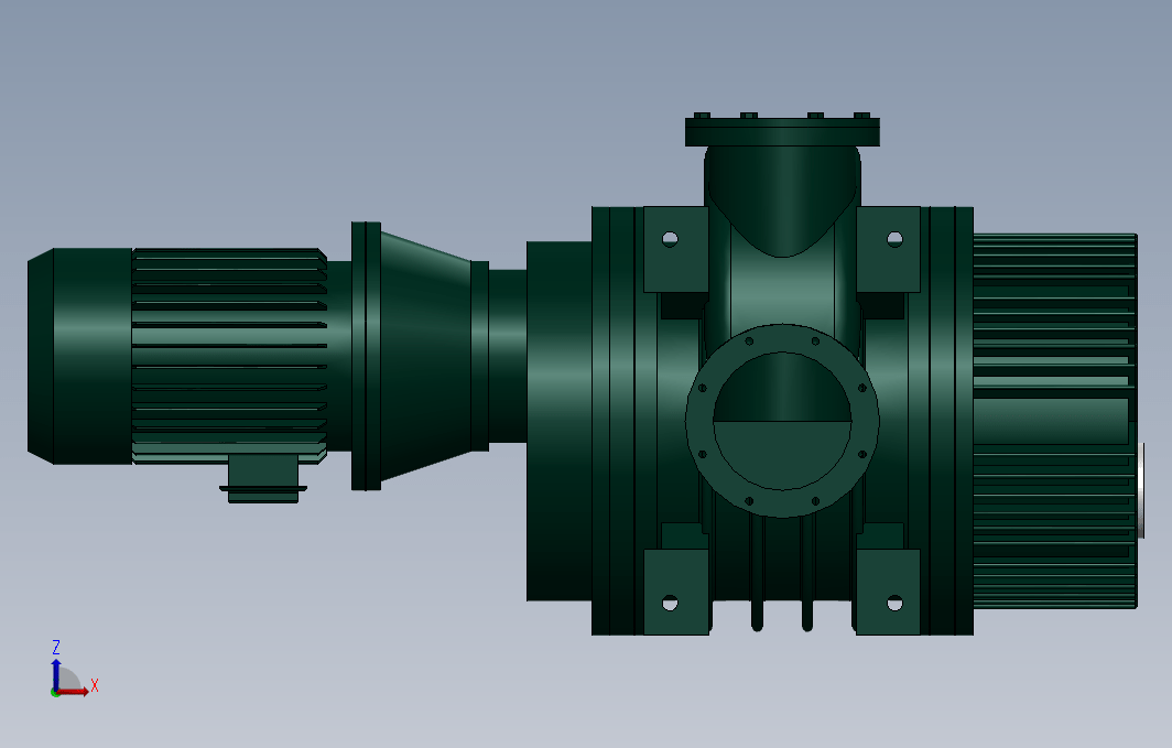 ZJY-600A风冷式罗茨真空泵