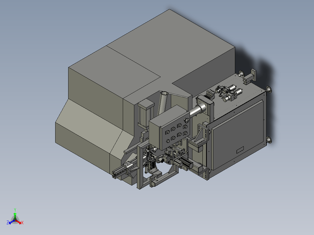 Feed part stamping MC送料零件冲压机