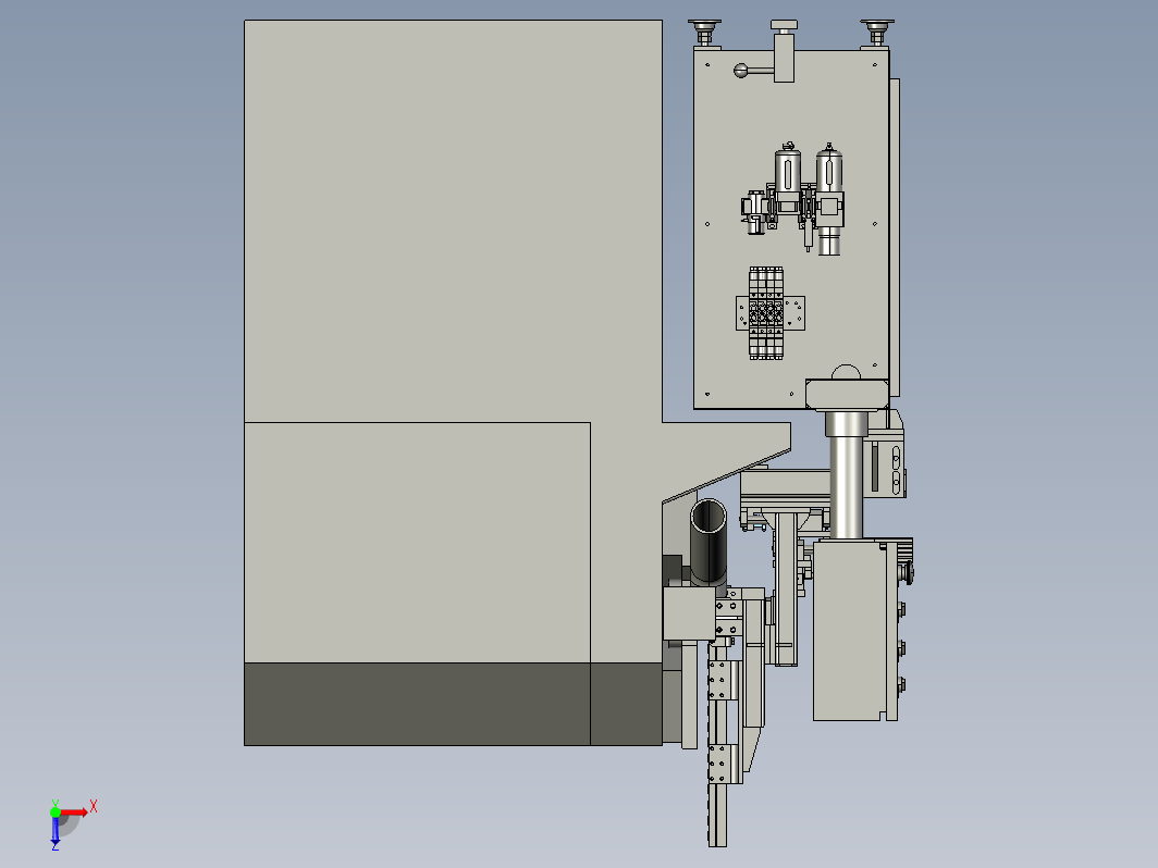 Feed part stamping MC送料零件冲压机