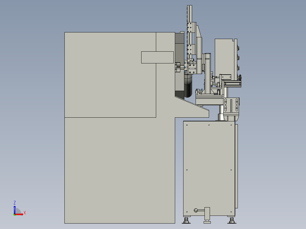 Feed part stamping MC送料零件冲压机