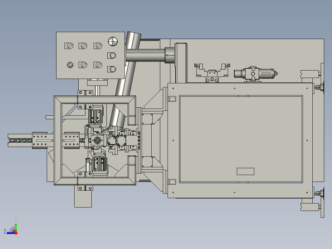 Feed part stamping MC送料零件冲压机