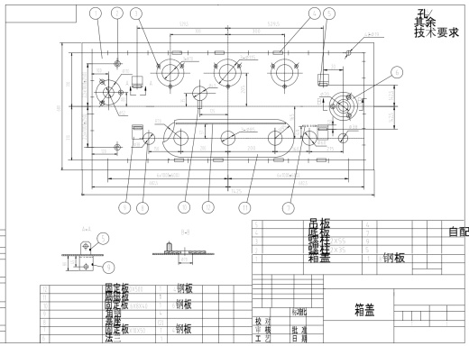 油浸式变压器1000KVA10KV CAD缩略图