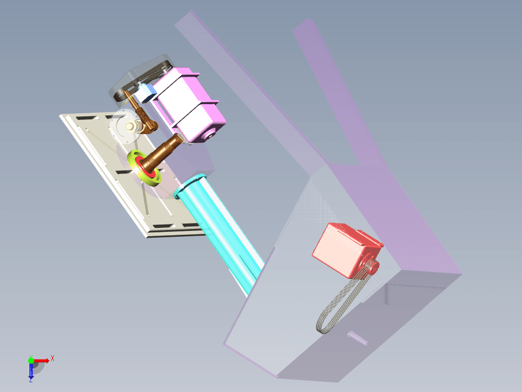 0.5t伸臂式焊接变位机CAD+说明书