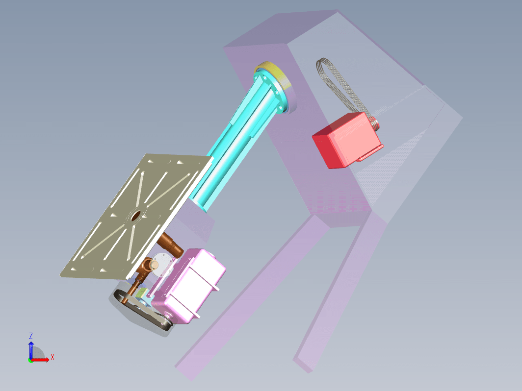 0.5t伸臂式焊接变位机CAD+说明书