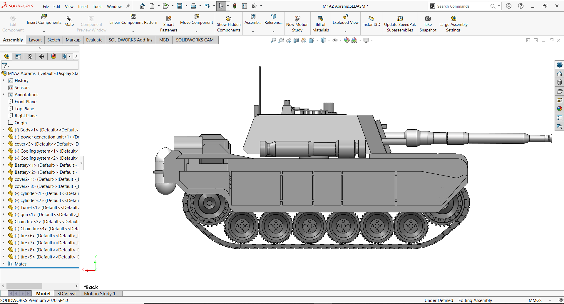 M1A2 Abrams美国主战坦克