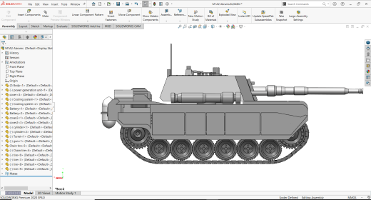 M1A2 Abrams美国主战坦克缩略图