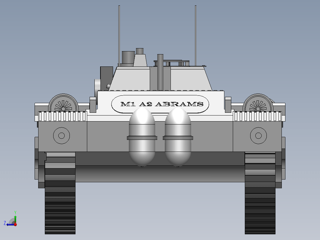 M1A2 Abrams美国主战坦克