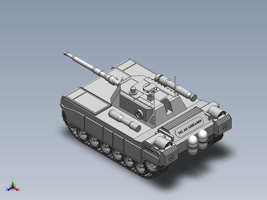 M1A2 Abrams美国主战坦克