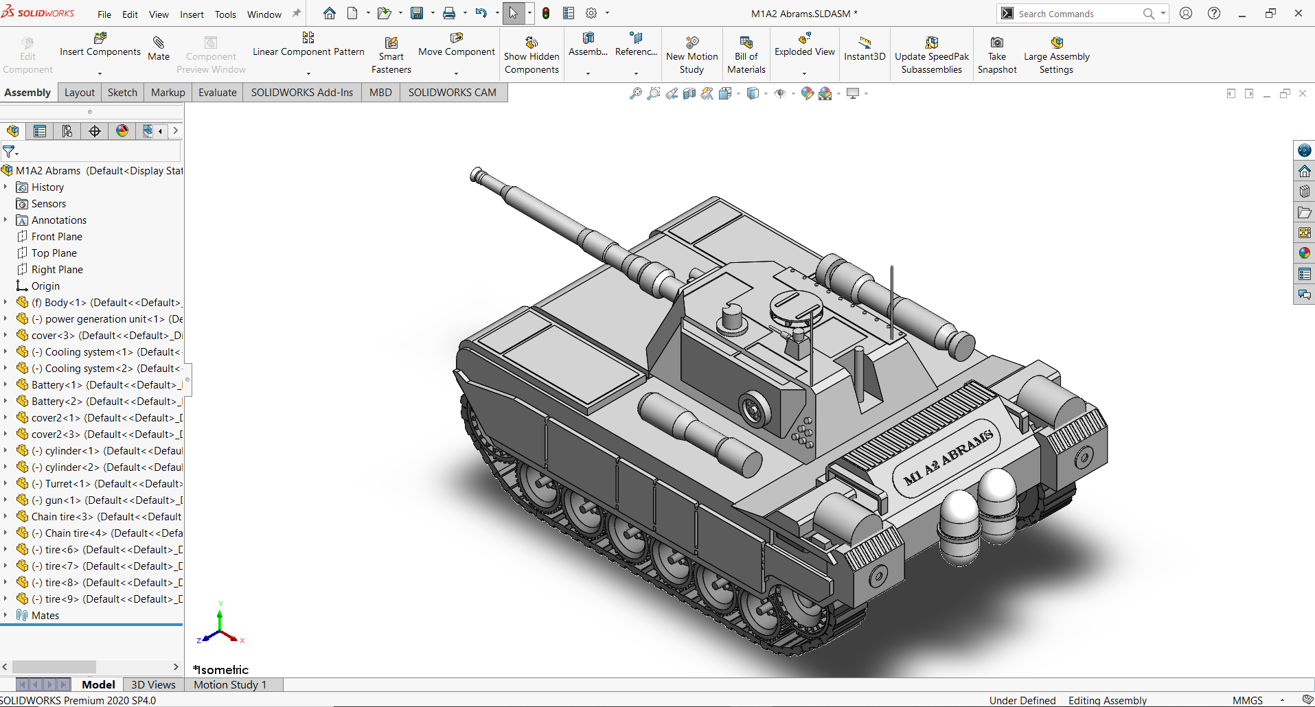 M1A2 Abrams美国主战坦克