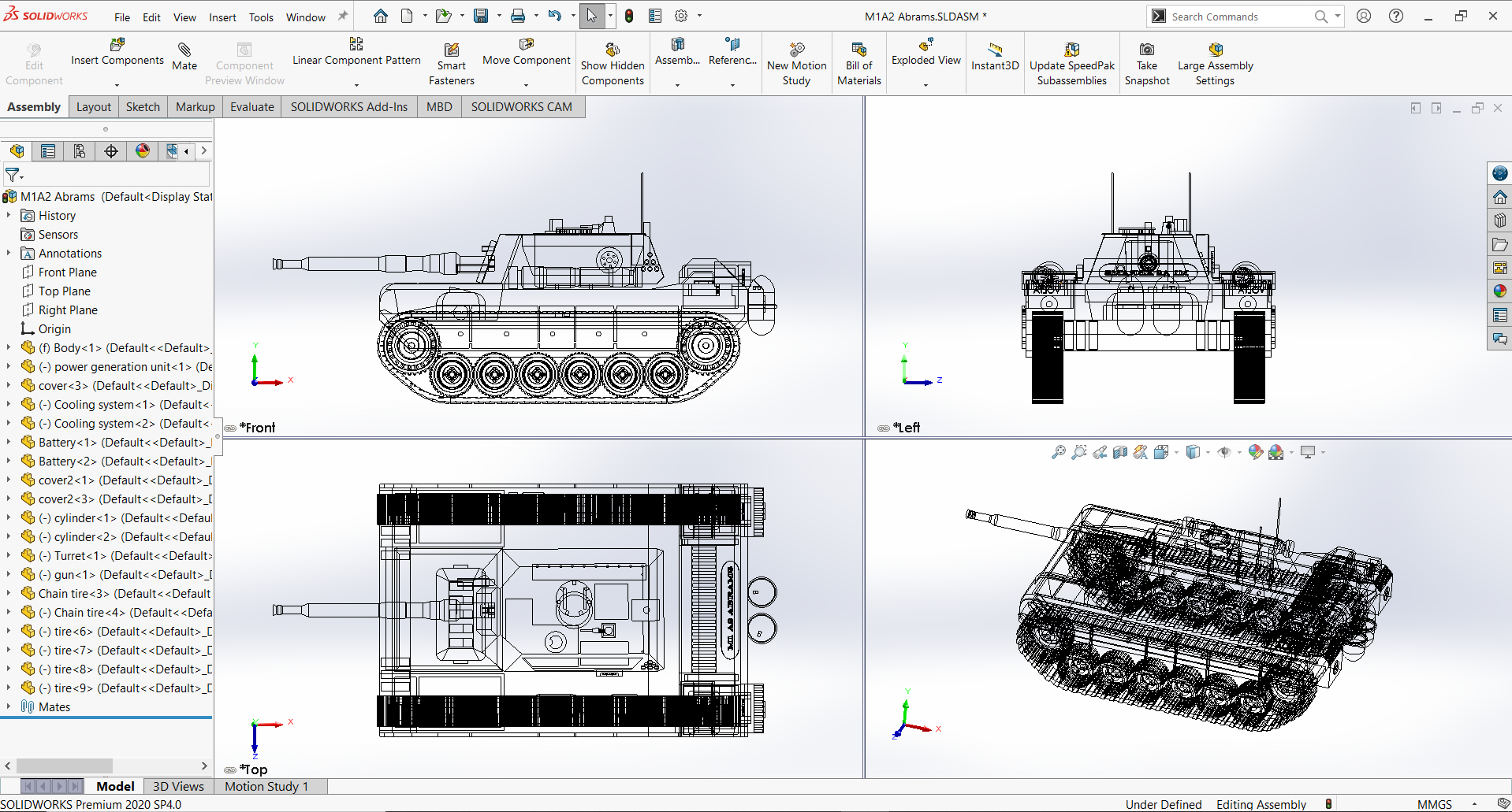 M1A2 Abrams美国主战坦克