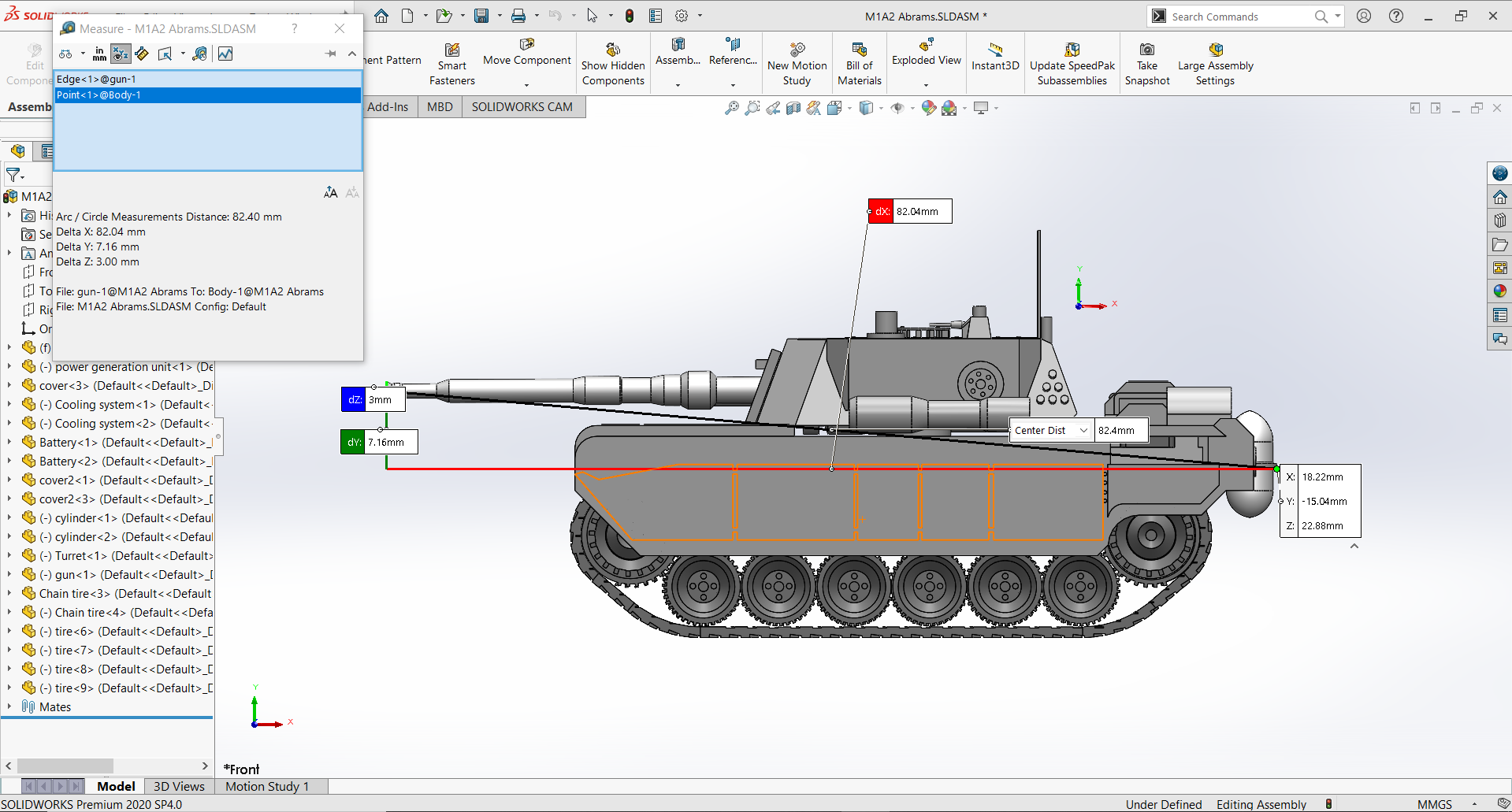 M1A2 Abrams美国主战坦克