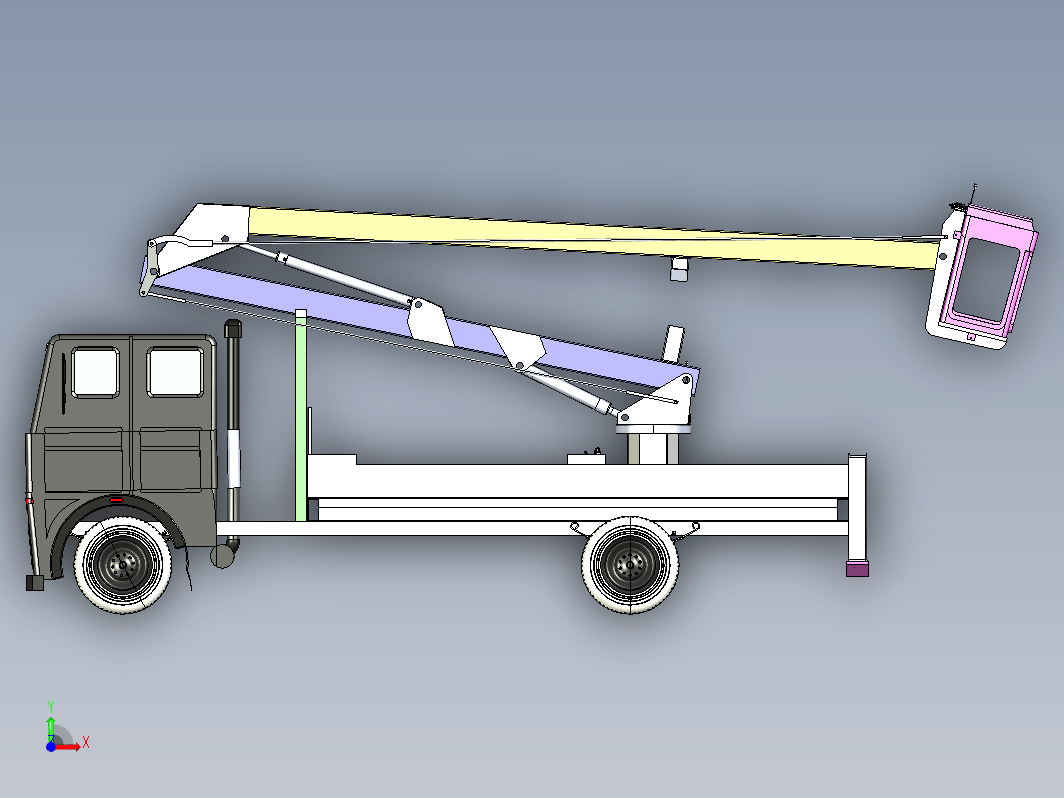 sky lift工程作业举高车高空升降车