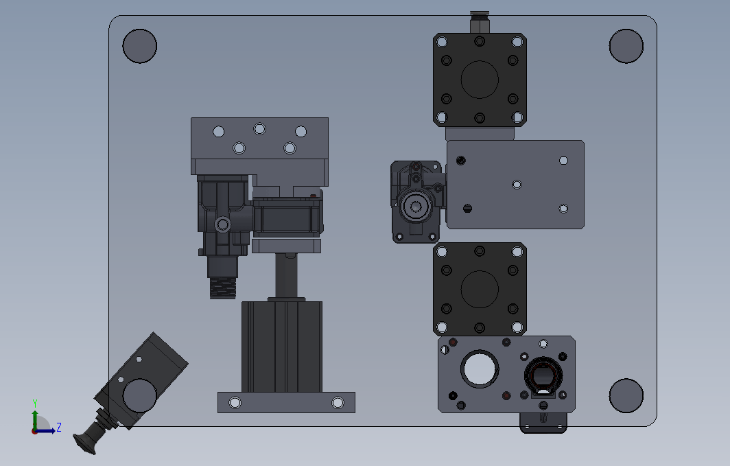 BLF8-01-1阀体加工单面工装