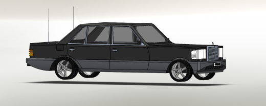 mercedes-w126-300-sel-梅赛德斯奔驰塞勒缩略图
