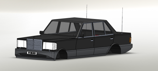 mercedes-w126-300-sel-梅赛德斯奔驰塞勒缩略图