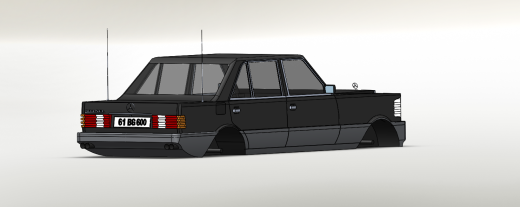mercedes-w126-300-sel-梅赛德斯奔驰塞勒缩略图