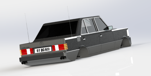 mercedes-w126-300-sel-梅赛德斯奔驰塞勒缩略图