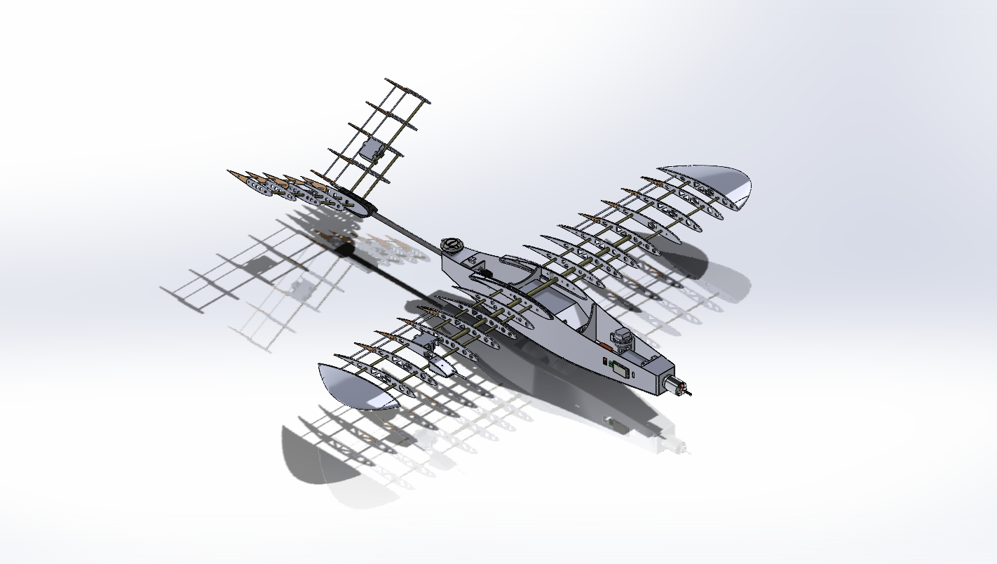 为飞机竞赛设计的无人机