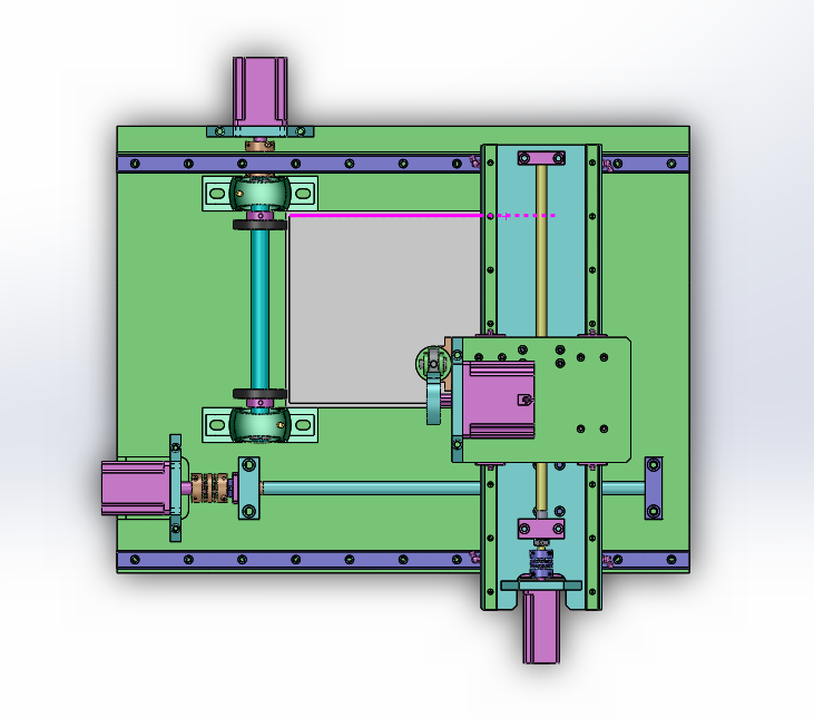 自动印章机设计三维SW2014带参+CAD+说明书