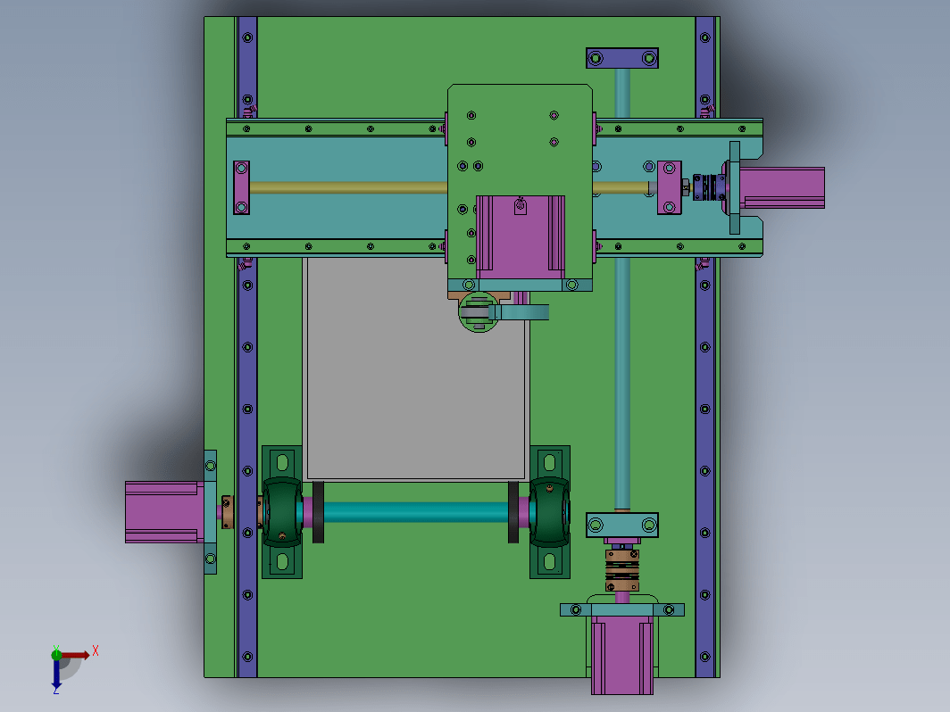 自动印章机设计三维SW2014带参+CAD+说明书