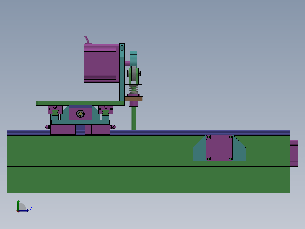 自动印章机设计三维SW2014带参+CAD+说明书