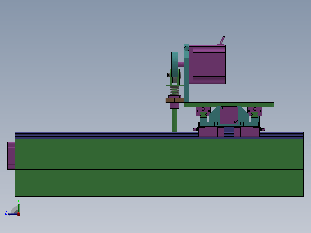 自动印章机设计三维SW2014带参+CAD+说明书