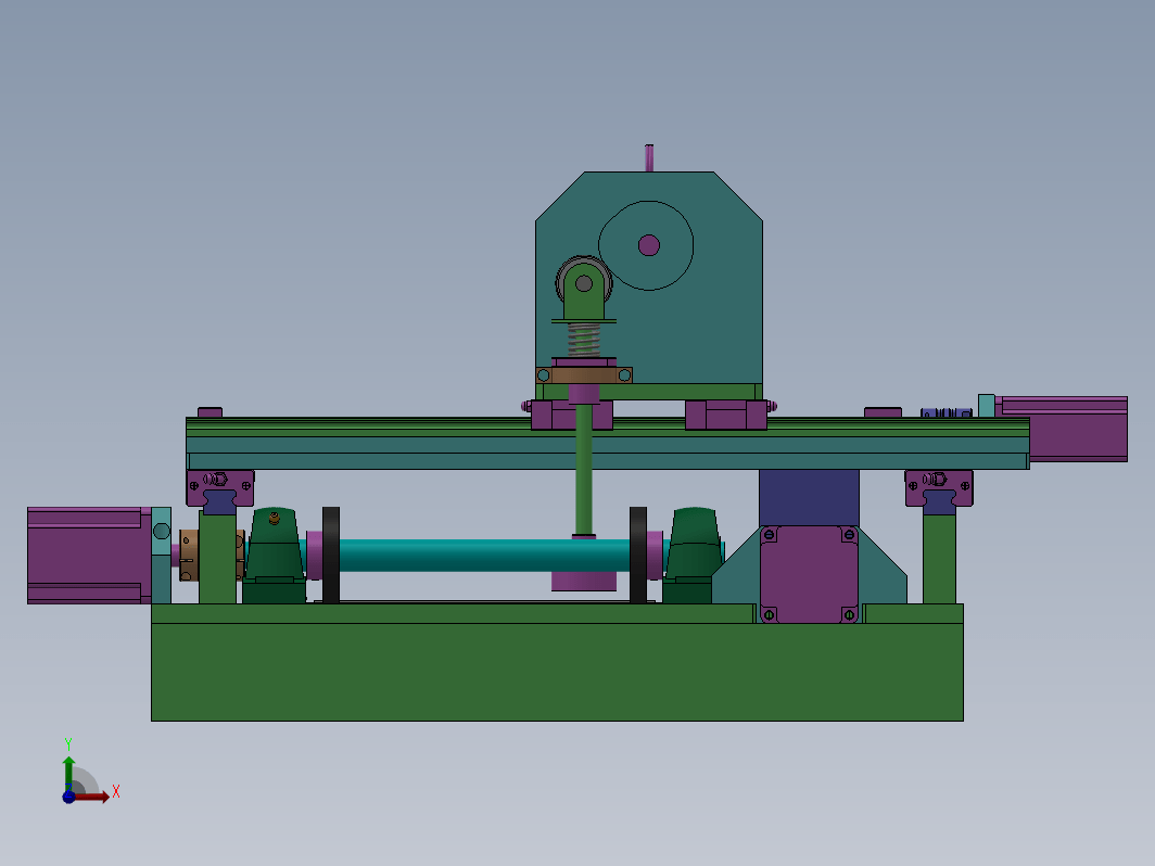 自动印章机设计三维SW2014带参+CAD+说明书