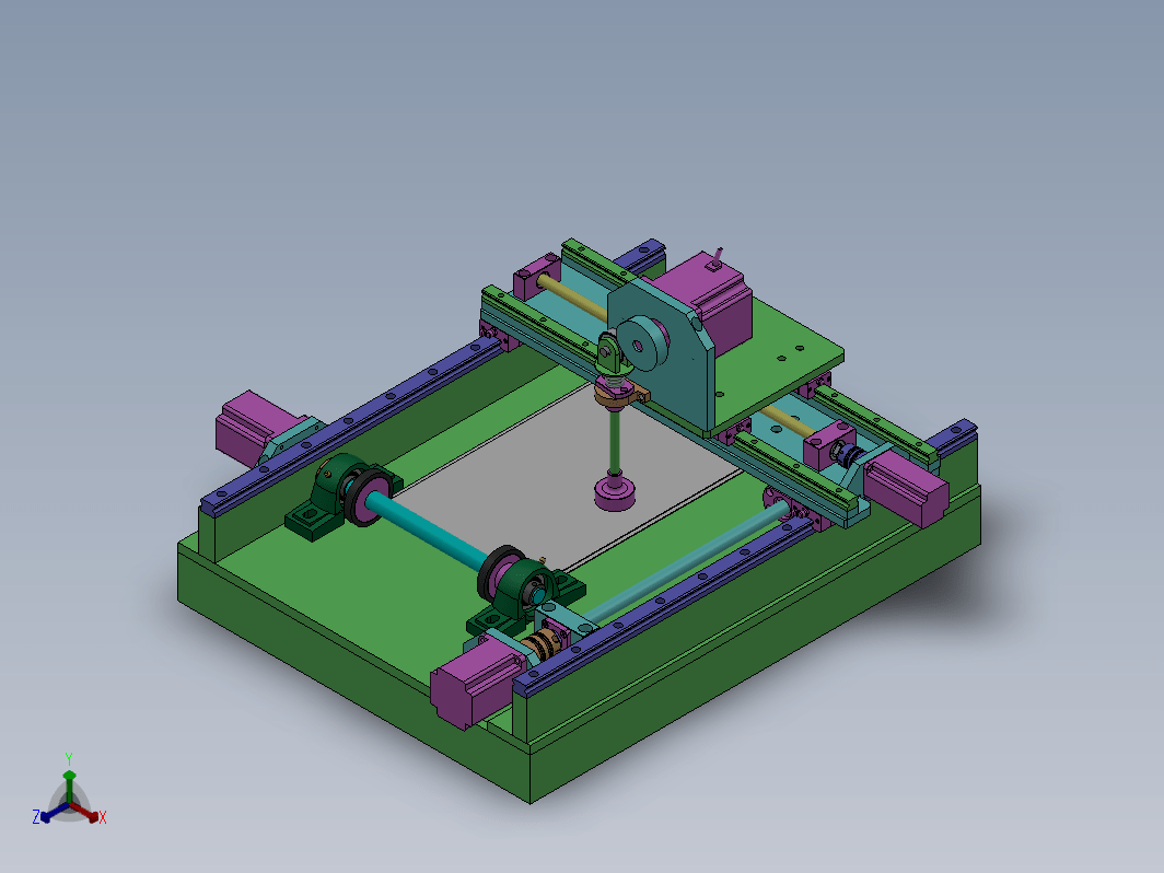 自动印章机设计三维SW2014带参+CAD+说明书