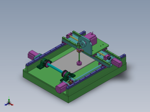 自动印章机设计三维SW2014带参+CAD+说明书缩略图