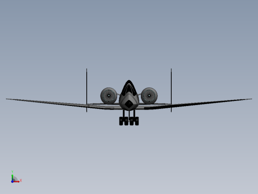 简易Thunderbolt II A-10攻击机缩略图