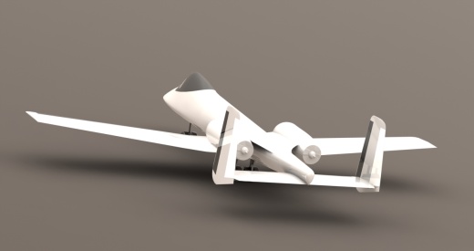 简易Thunderbolt II A-10攻击机缩略图