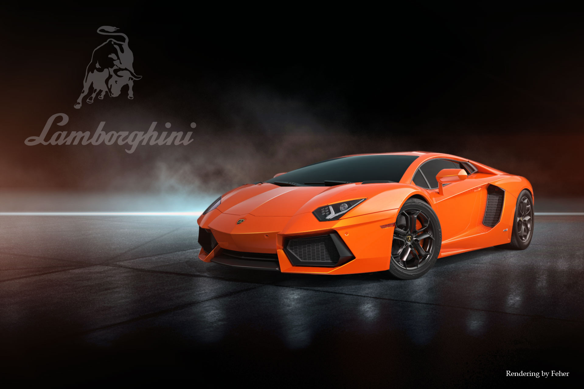 Lamborghini Aventador lp700跑车